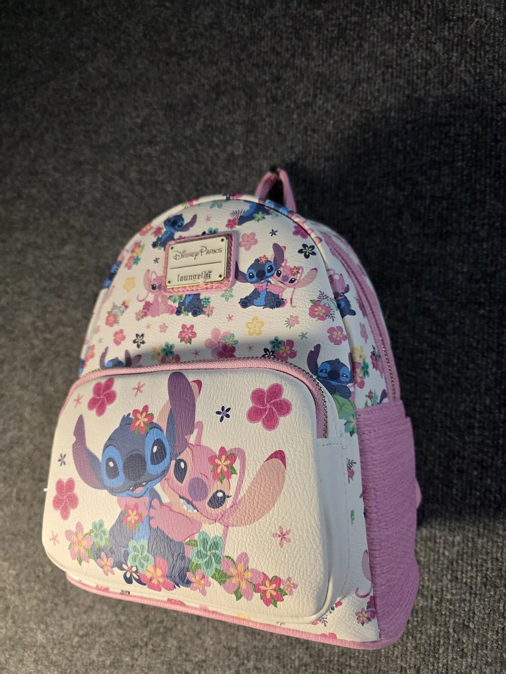 Loungefly x Disney Parks Stitch and Angel Mini Backpack - NEW